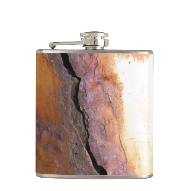 MY FRIEND RUSTY HIP FLASK (Front)