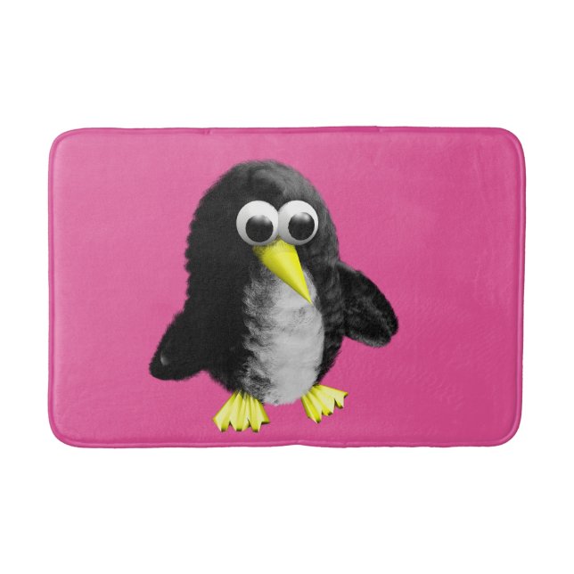 My friend the penguin bath mat (Front)