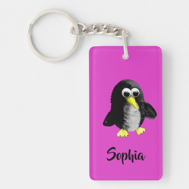 My friend the penguin keychain (Front)