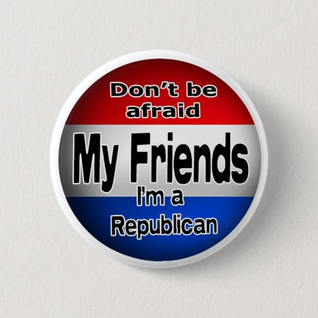 My Friends 2 Inch Round Button (Front)
