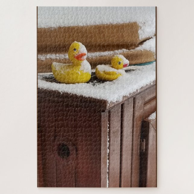 My Frozen Rubber Duckies Jigsaw Puzzle (Vertical)
