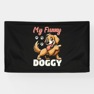 my funny doggy banner