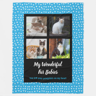 My Fur Babies Custom Photo Fleece Blanket