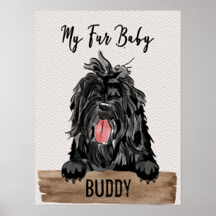 My Fur Baby Affenpinscher Mom Poster