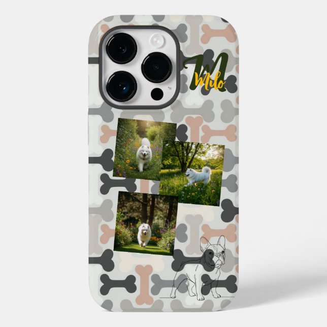 My Furry Crew: Personalized Dog iPhone / iPad case (Back)