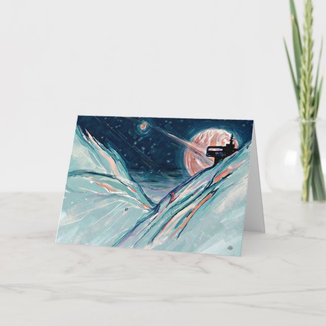 My Future Home in Space Thank You Card (Front)