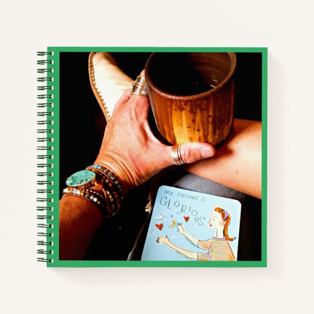 My Future is Glorious Spiral Notebook (Front)