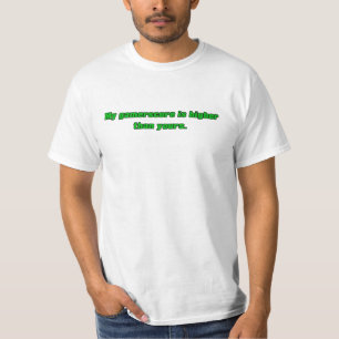 My Gamerscore. T-Shirt