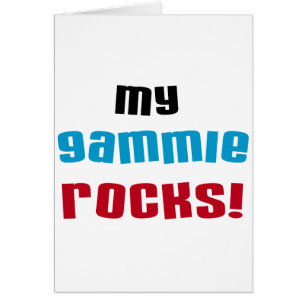 My Gammie Rocks T shirts and Gifts