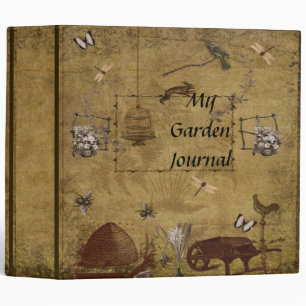 My Garden Journal-Style1- Two Inch Binder