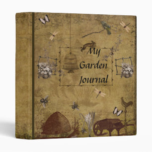 My Garden Journal- Style 1-Binder Binder