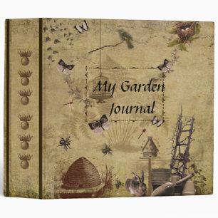 My Garden Journal- Style 6- Two Inch Binder
