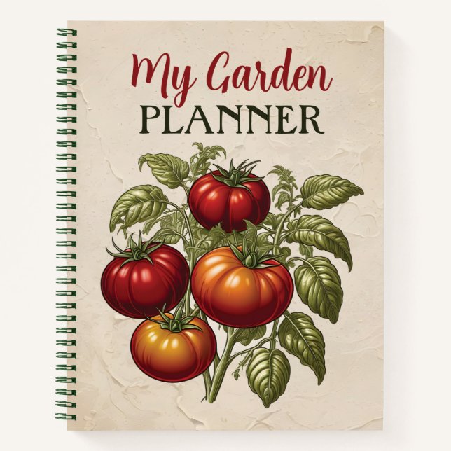 My Garden Planner Journal Notebook (Front)