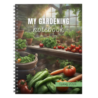 My Gardening Notebook for Gardeners to personalize