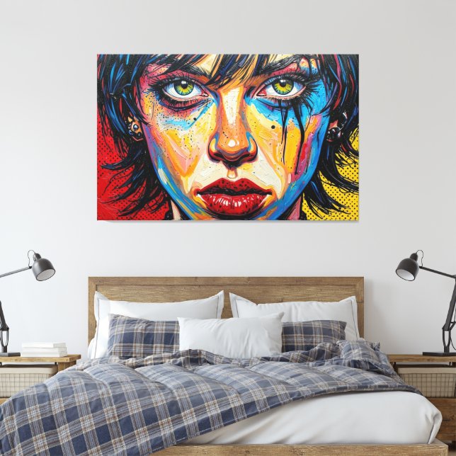 MY GENERATION 24 CANVAS PRINT (Insitu(Bedroom))