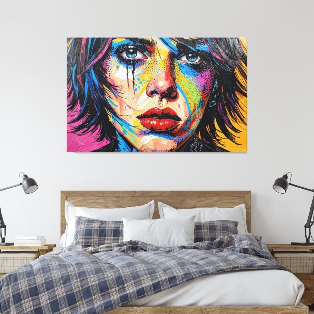 MY GENERATION 29 CANVAS PRINT (Insitu(Bedroom))