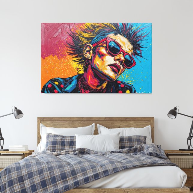 MY GENERATION NOW CANVAS PRINT (Insitu(Bedroom))
