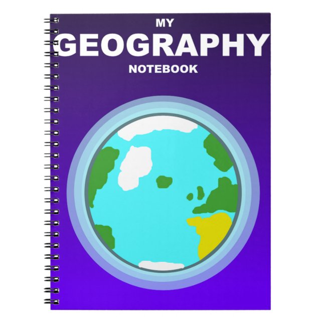 My Geography Notebook Globe Journal (Front)