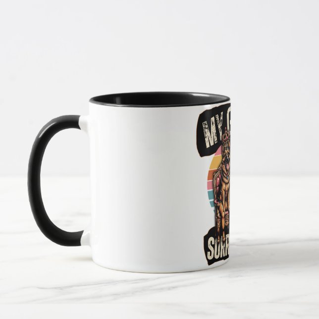 My German Shepherd Is My Favourite Child Funny Mug (Left)
