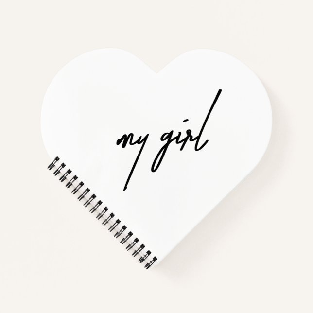 My Girl Cute & Esthetic Notebook – Trendy & Fun  (Front)