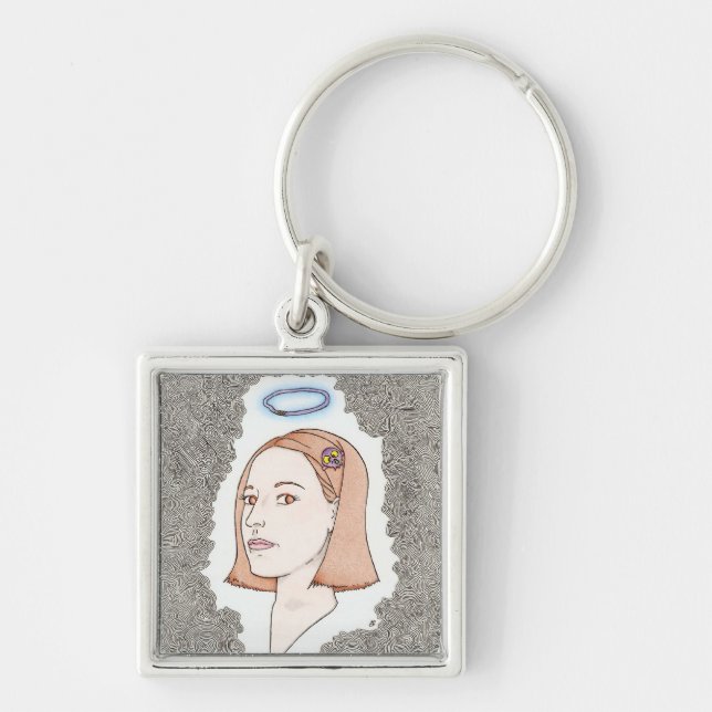 my girl keychain (Front)