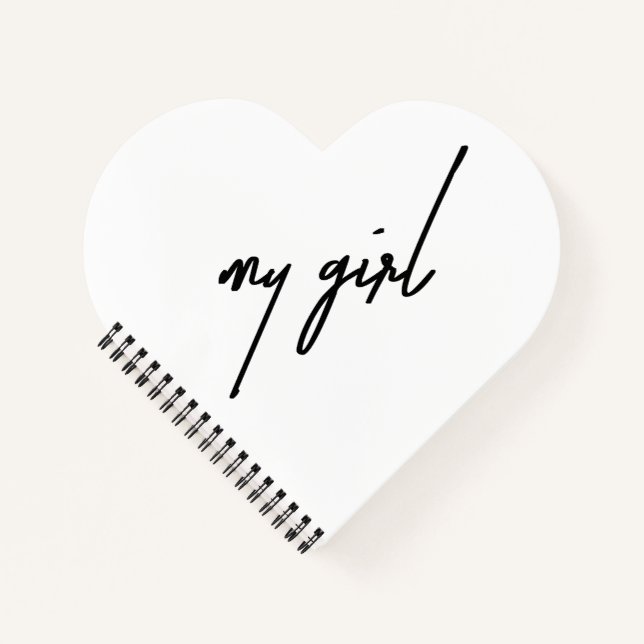 My girl notebook (Front)