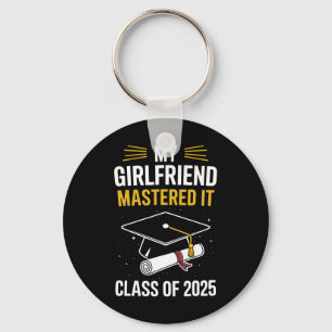 My Girlfriend Mastered It Masters Degree Cl Of 202 Keychain
