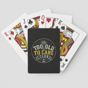 My Give-A-Damn is Broken Life's Too Short Playing Cards