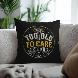 My Give-A-Damn is Broken Life's Too Short Throw Pillow