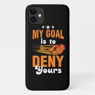My Goal Is To Deny Yours Lacrosse iPhone 11 Case