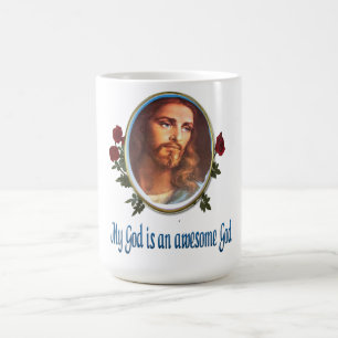 My God is a awesome God Bible verse Coffee Mug
