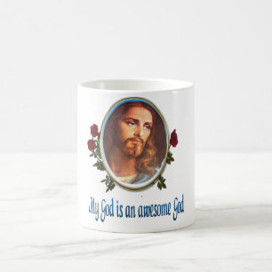 My God is a awesome God Bible verse Coffee Mug