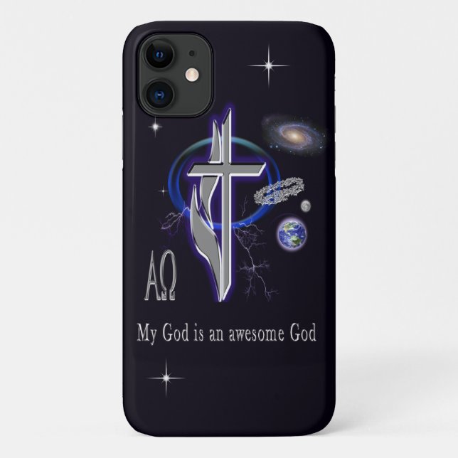 My God is an awesome God Case-Mate iPhone Case (Back)