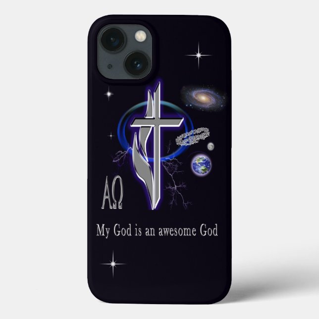 My God is an awesome God Case-Mate iPhone Case (Back)