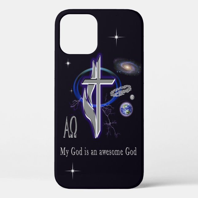 My God is an awesome God Case-Mate iPhone Case (Back)