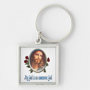 My God is an awesome god Christian Mugs Keychain