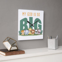 My GOD is So Big – Christian Faith Safari Animals