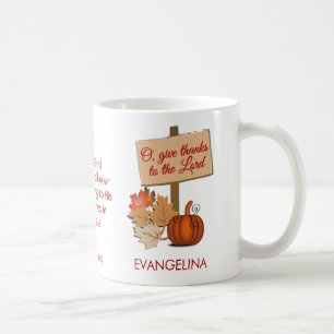 MY GOD SHALL SUPPLY Christian Thanksgiving Coffee Mug
