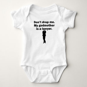 My Godmother Is A Lawyer Baby Bodysuit