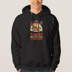 My Goldendoodle Teaches Me How To Enjoy Life Golde Hoodie