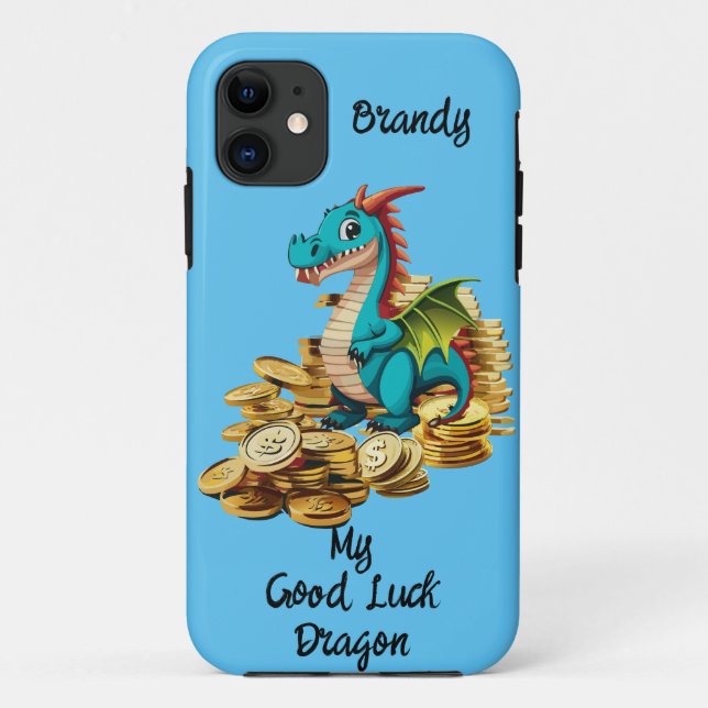 My Good Luck Dragon Customizable  Case-Mate iPhone Case (Back)
