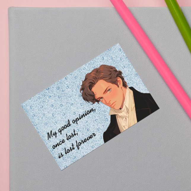 My good opinion, once lost, is lost forever Darcy Sticker (Creator Uploaded)