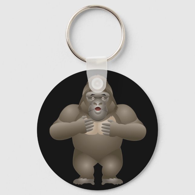 My Gorilla Keychain (Front)