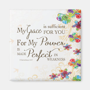 My Grace is Sufficient Magnet
