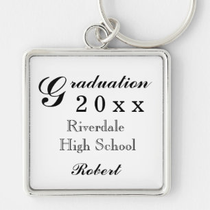 My Graduation Keepsakes Keychain
