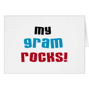 My Gram Rocks T-shirts and Gifts