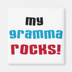 My Gramma Rocks T-shirts and Gifts Magnet