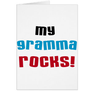 My Gramma Rocks T-shirts et cadeaux