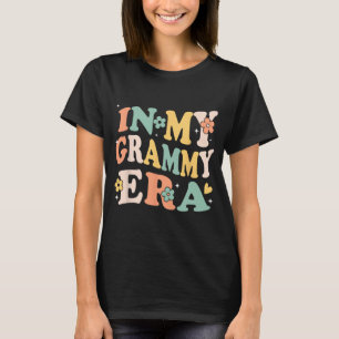 My Grammy Era Funny Sarcastic Groovy Retro Mothers T-Shirt