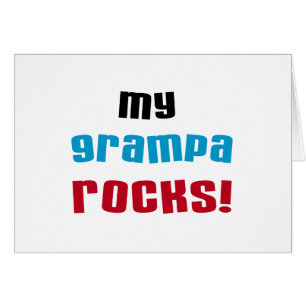 My Grampa Rocks T shirts and Gifts